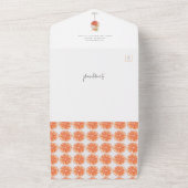 Waterverf Aperol Spritz Thats Amore Vrijgezellenfe All In One Uitnodiging (Buitenkant)