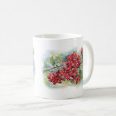 Waterverf appelbloemen wigdin koffiemok (Voorkant rechts)