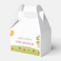Waterverf Appelboomgaard Baby Shower