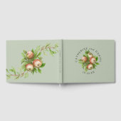 waterverf appels en takken bruiloft gastenboek (Volledig)