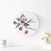 Waterverf Apple Blossom Grote Klok (Huis)