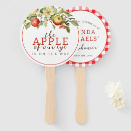Waterverf Apple van Onze Eye Herfst Baby shower Handwaaier