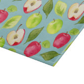 Waterverf Apples Patroon Snijplank (Hoek)