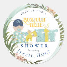 Waterverf Aqua Bonjour Jongen BabyClassic Ronde