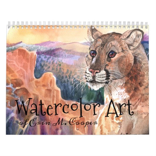 Waterverf Art Agenda Kalender (Hoes)
