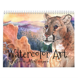 Waterverf Art Agenda Kalender