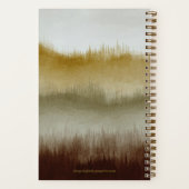 Waterverf Art Notitieboek | 5.5 x 8.5 | Bruin (Achterkant)