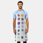 Waterverf artiest schort (Gedragen)