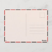 Waterverf Aspen Colorado berg Meisje Briefkaart (Achterkant)