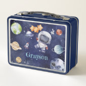 Waterverf Astronaut Galaxy Planet Kinder (Achterkant)