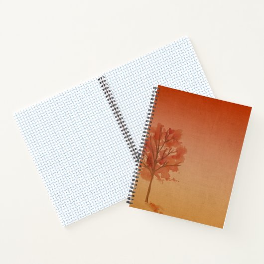 Waterverf Autumn Day Journal Notitieboek (Binnen)
