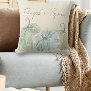 Waterverf Autumn Pumpkin Spice Kussen