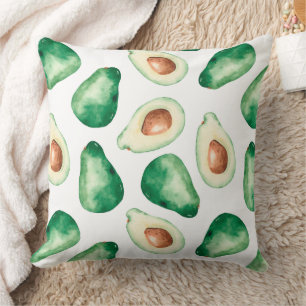 Waterverf Avocado Pattern Kussen