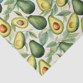  Waterverf avocado Tissuepapier (Detail)