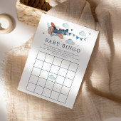  Waterverf Baby Bingo Uitnodiging