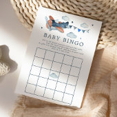  Waterverf Baby Bingo Uitnodiging