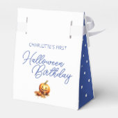 Waterverf Baby Dragon Halloween Verjaardagsfeestje Bedankdoosjes (Achterkant)