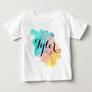 Waterverf baby shirt