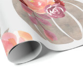  Waterverf Baby shower Cadeaupapier (Rol Hoek)