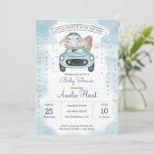 Waterverf Baby shower Kaart (Staand voorkant)