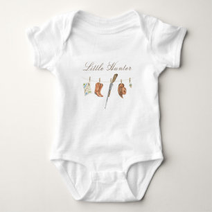 Waterverf Baby Shower Kleine Jager Romper