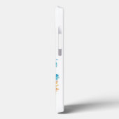 Waterverf Bad Monkey iPhone 13 Hoesjes (Achterkant / Links)