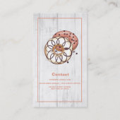 Waterverf Bakery Artisan Sweets Visitekaartje (Achterkant)