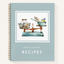 Waterverf  Baking Supplies Recept Notitieboek
