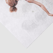 Waterverf Ballerina Tissuepapier (Detail)