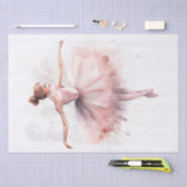Waterverf Ballerina Tissuepapier (Craft)