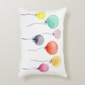 Waterverf ballonnen decoratief kussen (Voorkant(Verticaal))