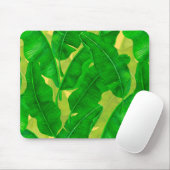 Waterverf bananenbladeren muismat (Met muis)