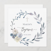 waterverf Baptisme Kaart (Voorkant / Achterkant)