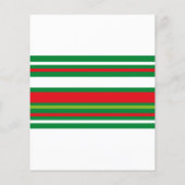 Waterverf Barn Truck Rustic Kerstparty Flyer (Achterkant)