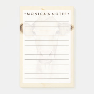 Waterverf Barndieren   Kabeljauw Post-it® Notes