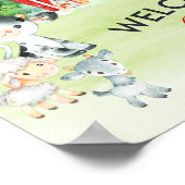 Waterverf Barnyard and Farm Animals Poster (Hoek)