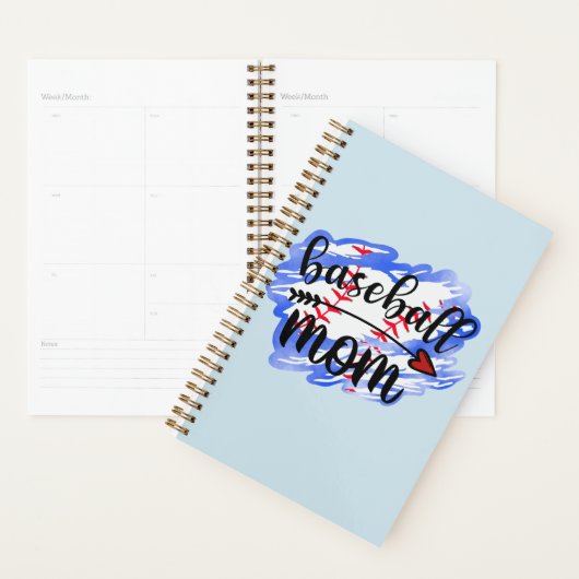 Waterverf Baseball Baseball Mam Planner (Display)