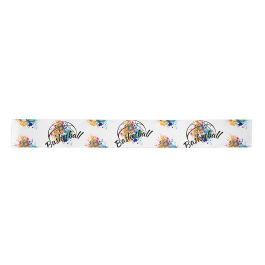 Waterverf Basketball Lint (Voorkant)