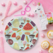 WATERVERF BBQ PAPIEREN BORDJE (Feest)