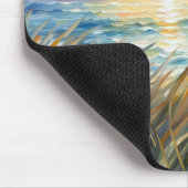 Waterverf Beach Grass en Sunrise Muismat (Hoek)