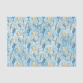 🐚 Waterverf Beach Zee Life Shells & Starfish Tissuepapier (Voorkant)