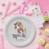 Waterverf Beagle Papier Bord (Feest)