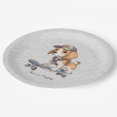 Waterverf Beagle Papier Bord (Gekanteld)