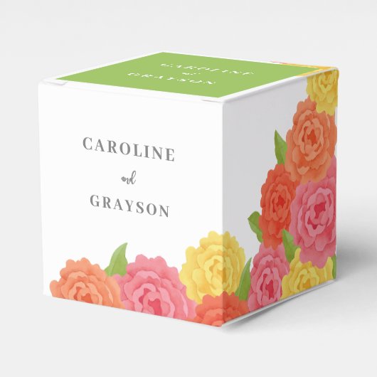 WATERVERF BEDANKDOOSJES (Voorkant Zijde)