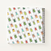 Waterverf Beetle Lovebugs Creëer Sketchbook Notitieboek (Achterkant)