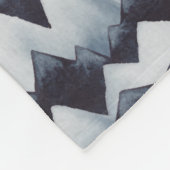 Waterverf bergband patroonventilator fleece deken (Hoek)