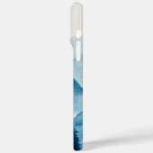 Waterverf berglandschap Case-Mate iPhone case (Achterkant / Links)