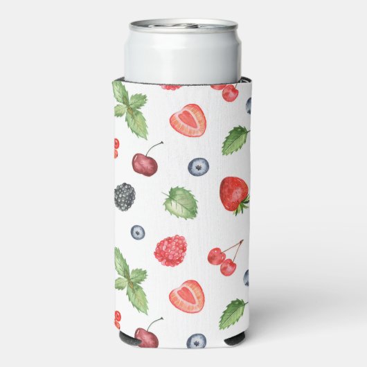 Waterverf Berry Pattern (Seltzer Achterkant)