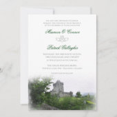 Waterverf bestemming: Ireland Wedding Kaart (Voorkant)