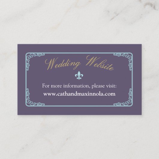 Waterverf bestemming: New Orleans Website Card Informatiekaartje (Voorkant)